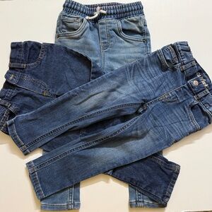Blue Denim Jeans for Boys - Bundle of 3 -Size 3T